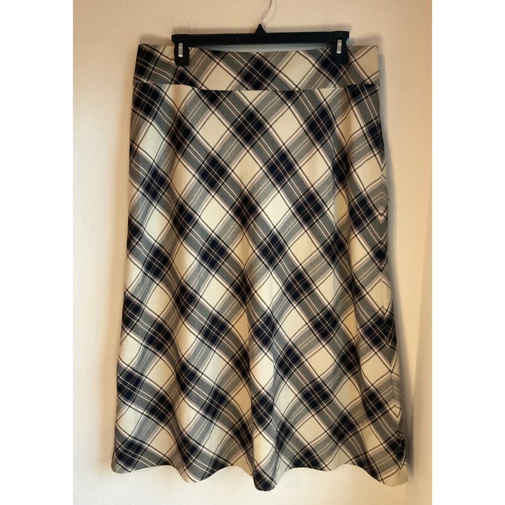 Vintage Convington womens sz. Large/XL Maxi skirt plaid Y2K A-line